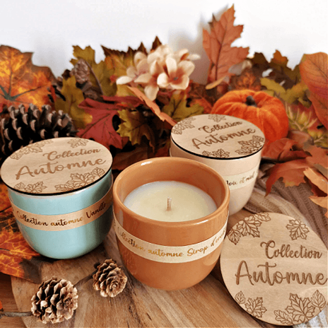 Bougie collection Automne