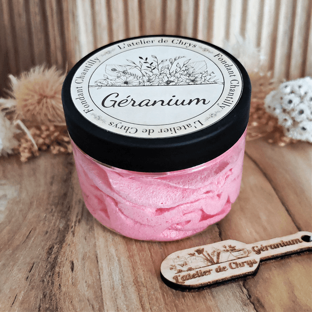 Chantilly parfumé Géranium